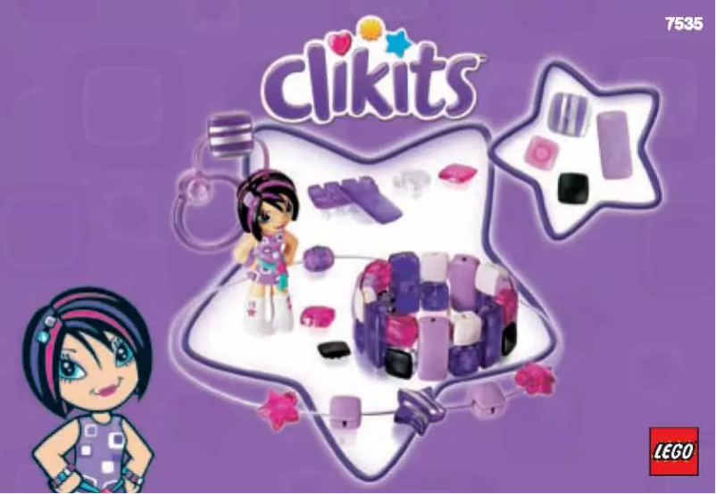 Page n°1 - Manuel utilisateur Lego Clikits 7535