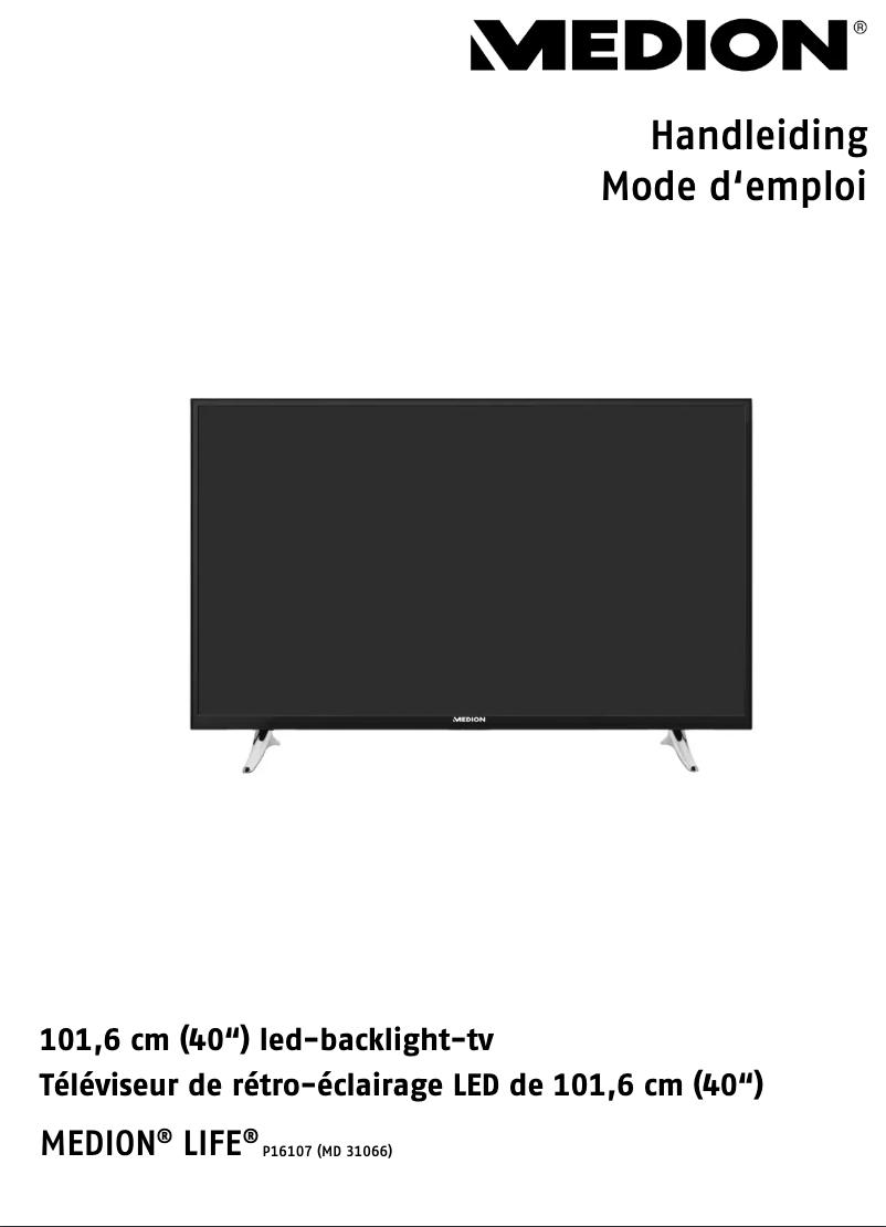Page 1 de la notice Manuel utilisateur Medion MD 31066 LIFE P16107