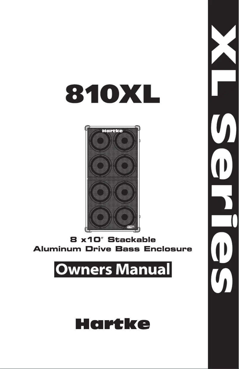 Image de la première page du manuel de l'appareil 810XL