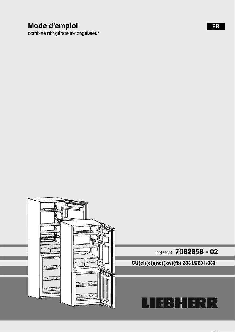 Image de la première page du manuel de l'appareil CUEL 281
