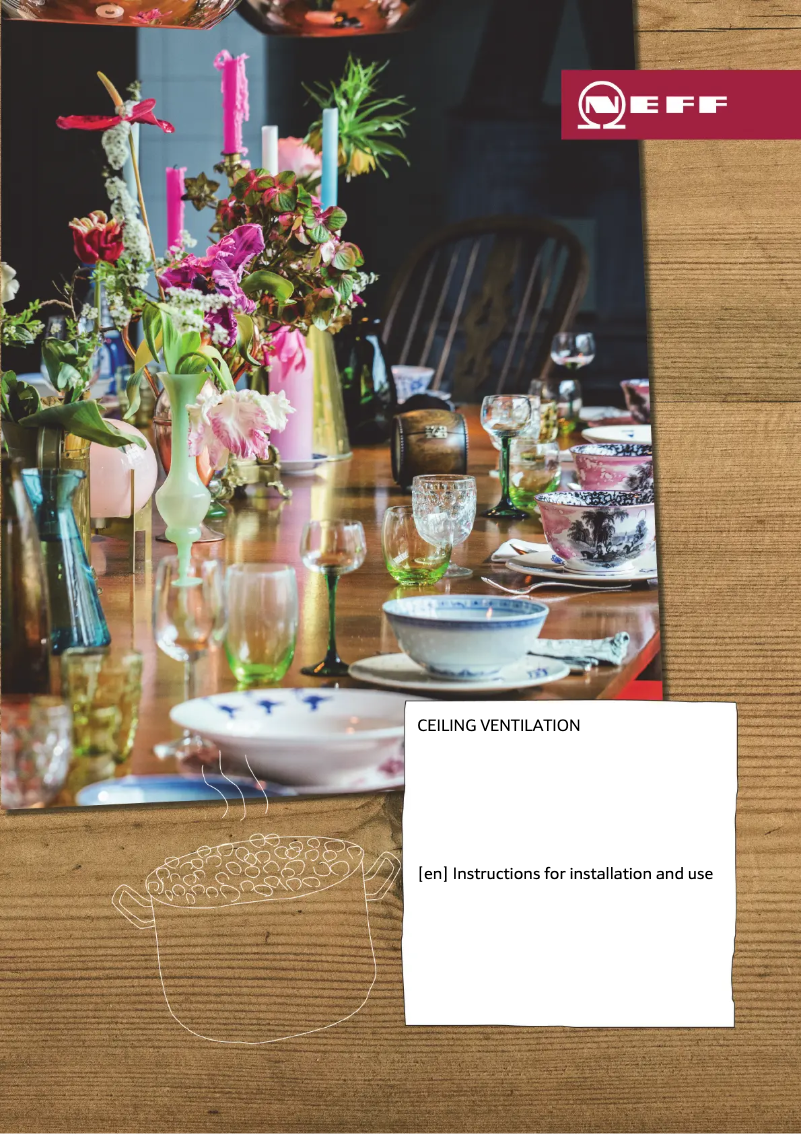 Page n°1 - Guide d'installation Neff I95CAQ6N0B