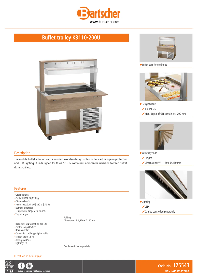 Image de la première page du manuel de l'appareil K3110-200U