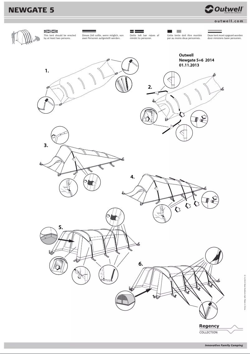Image de la première page du manuel de l'appareil Newgate 5
