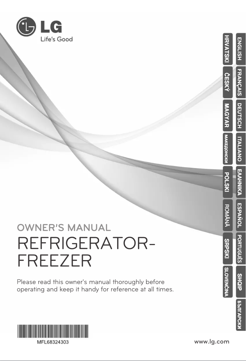 Page n°1 - Manuel utilisateur LG GTF925PZPM