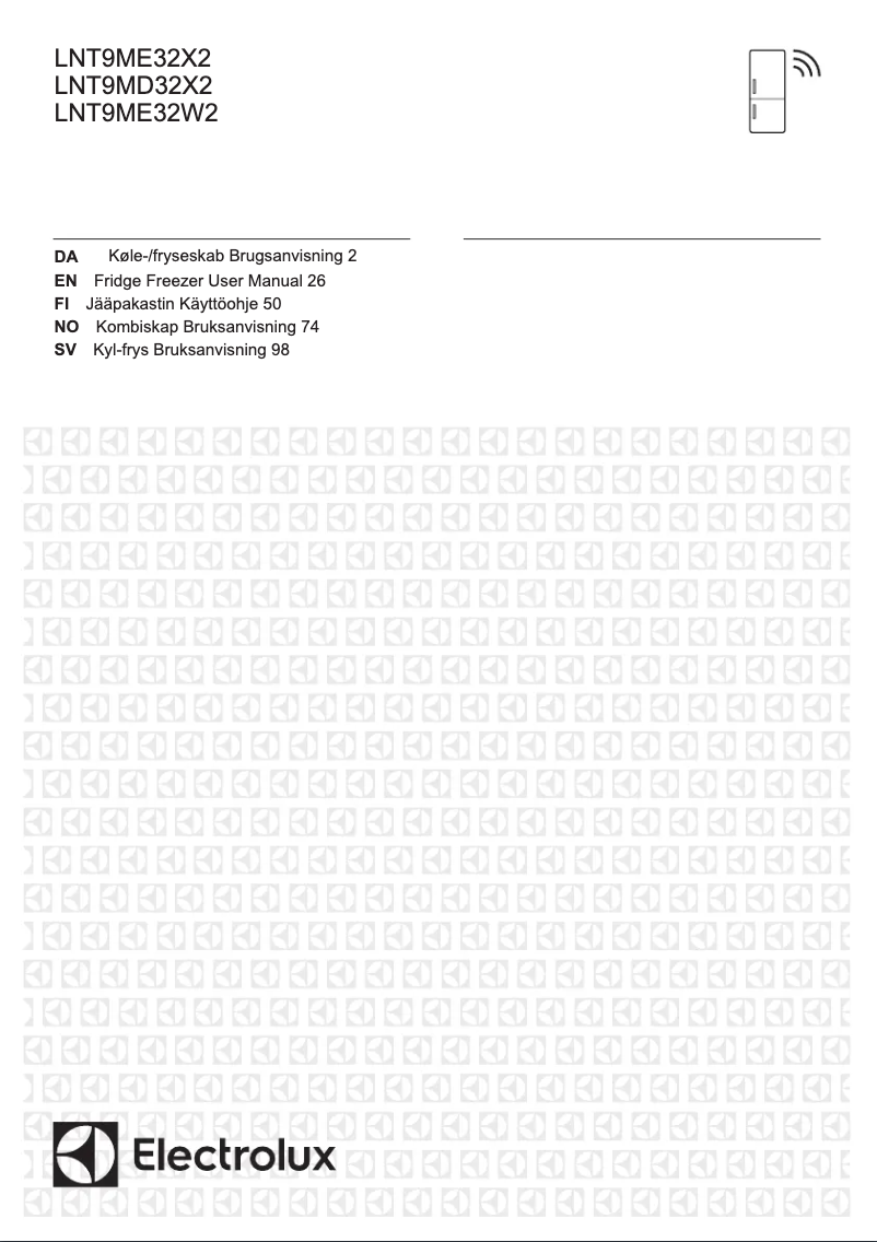 Page n°1 - Manuel utilisateur Electrolux LNT9ME32W2
