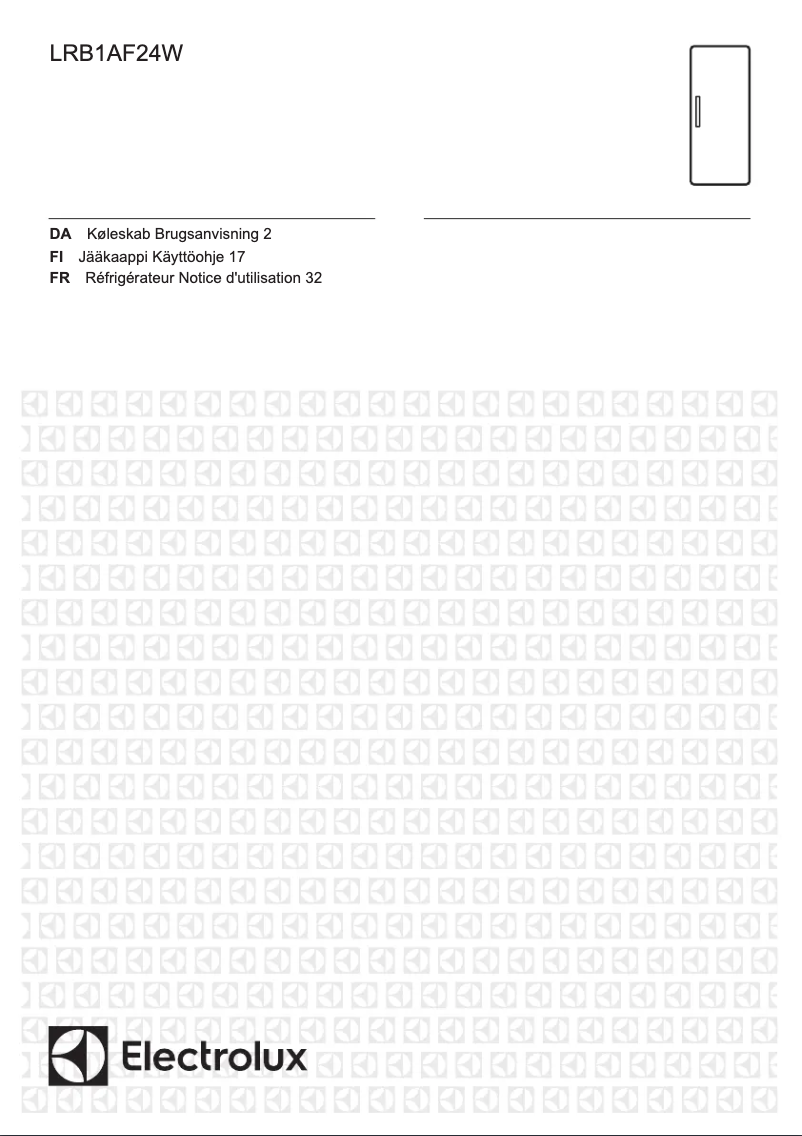 Page n°1 - Manuel utilisateur Electrolux LRB1AF24W