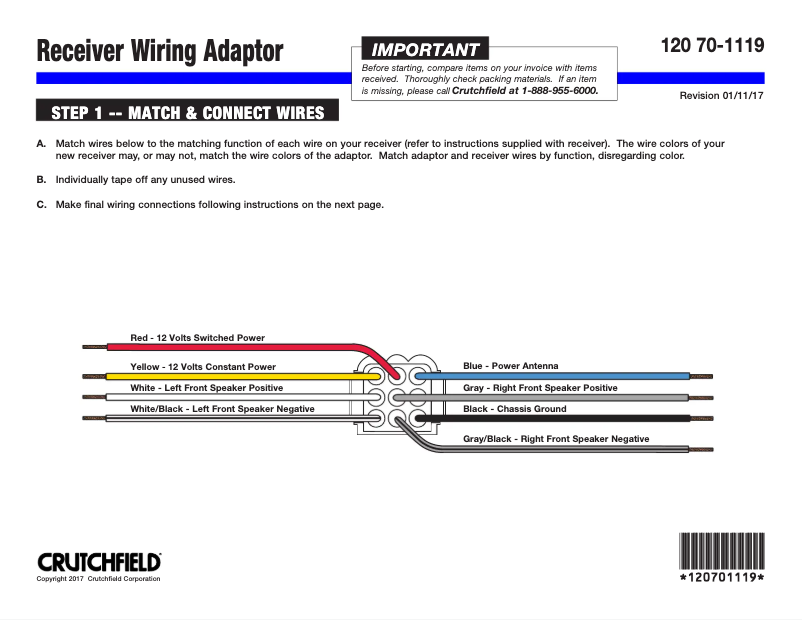 Image de la première page du manuel de l'appareil 70-1119
