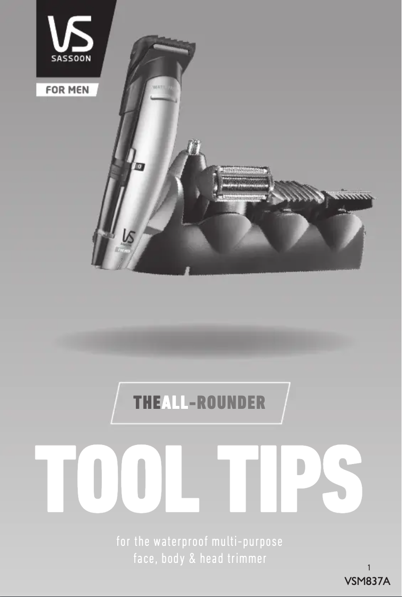 Imagen de la primera página del manual del dispositivo The All-Rounder VSM837A