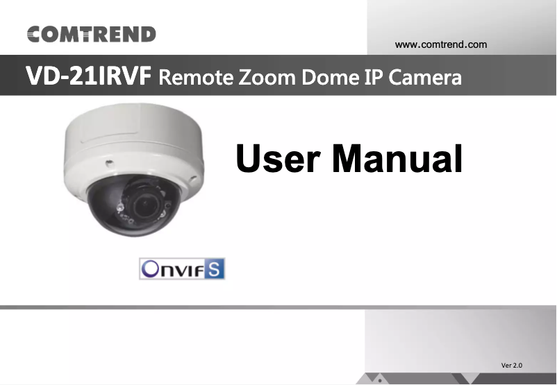 Image de la première page du manuel de l'appareil VD-21IRVF