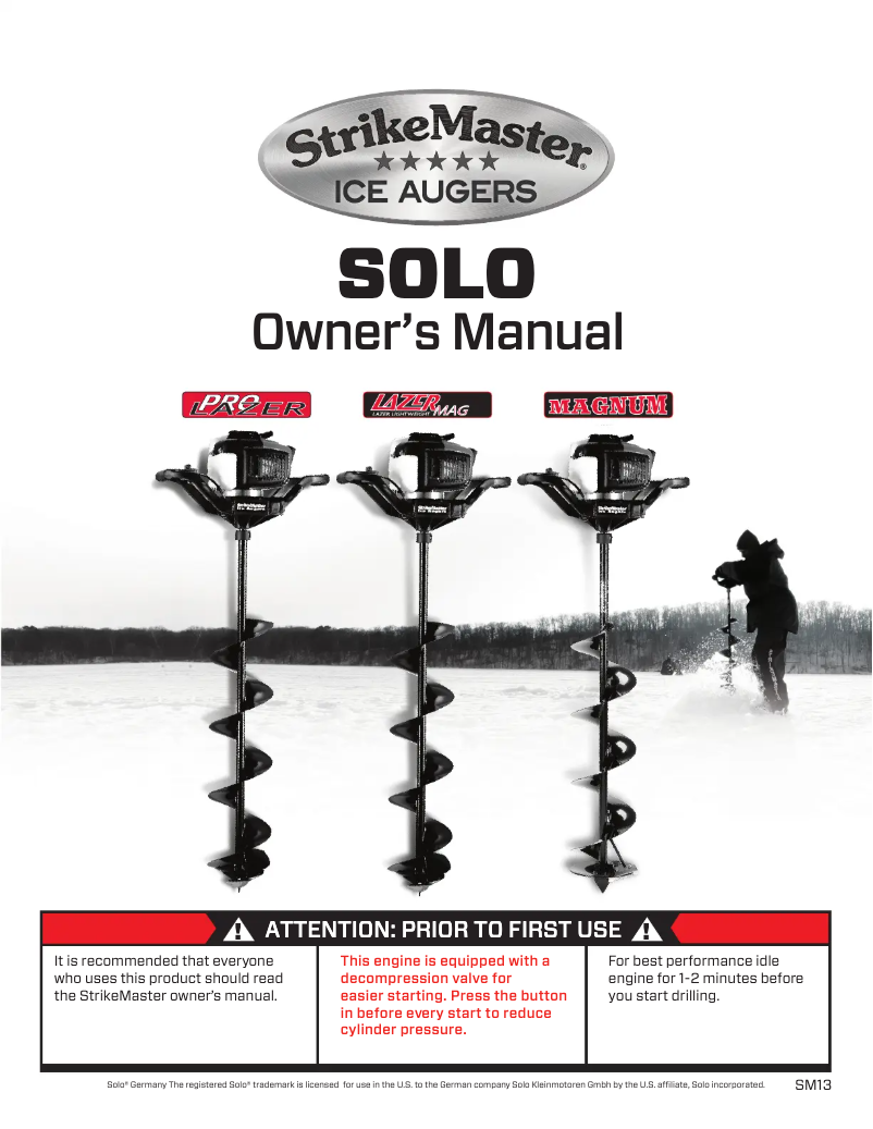 Image de la première page du manuel de l'appareil Lazer Mag LM-6