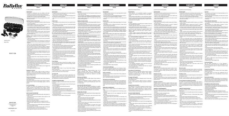 Image de la première page du manuel de l'appareil Thermo Ceramic RS035E