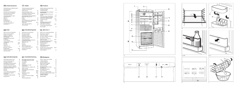 Page n°1 - Manuel utilisateur Bosch KGV31310