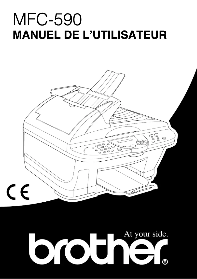 Page n°1 - Manuel utilisateur Brother MFC-590