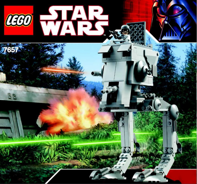 Page 1 de la notice Manuel utilisateur Lego Star Wars 7657