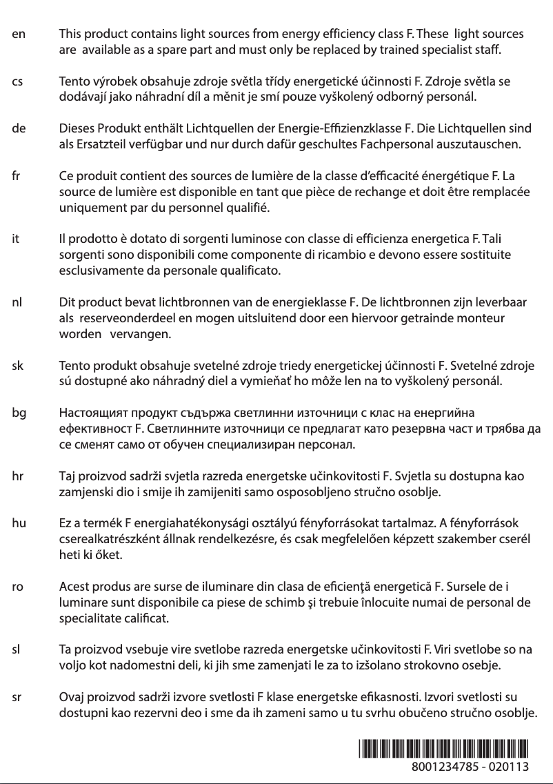 Page n°1 - Label énergétique Neff KI7866DF0