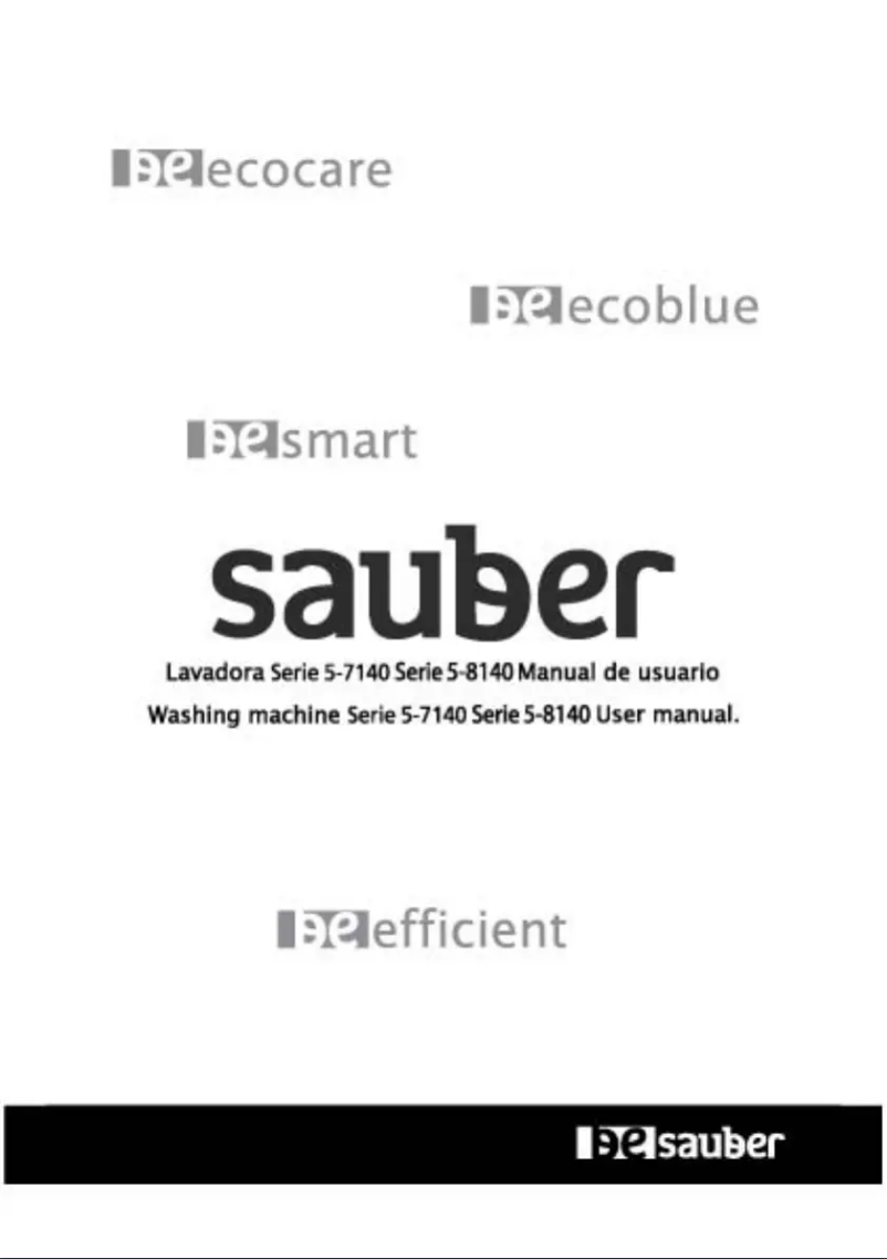 Page 1 de la notice Manuel utilisateur Sauber SERIE 5-7140I