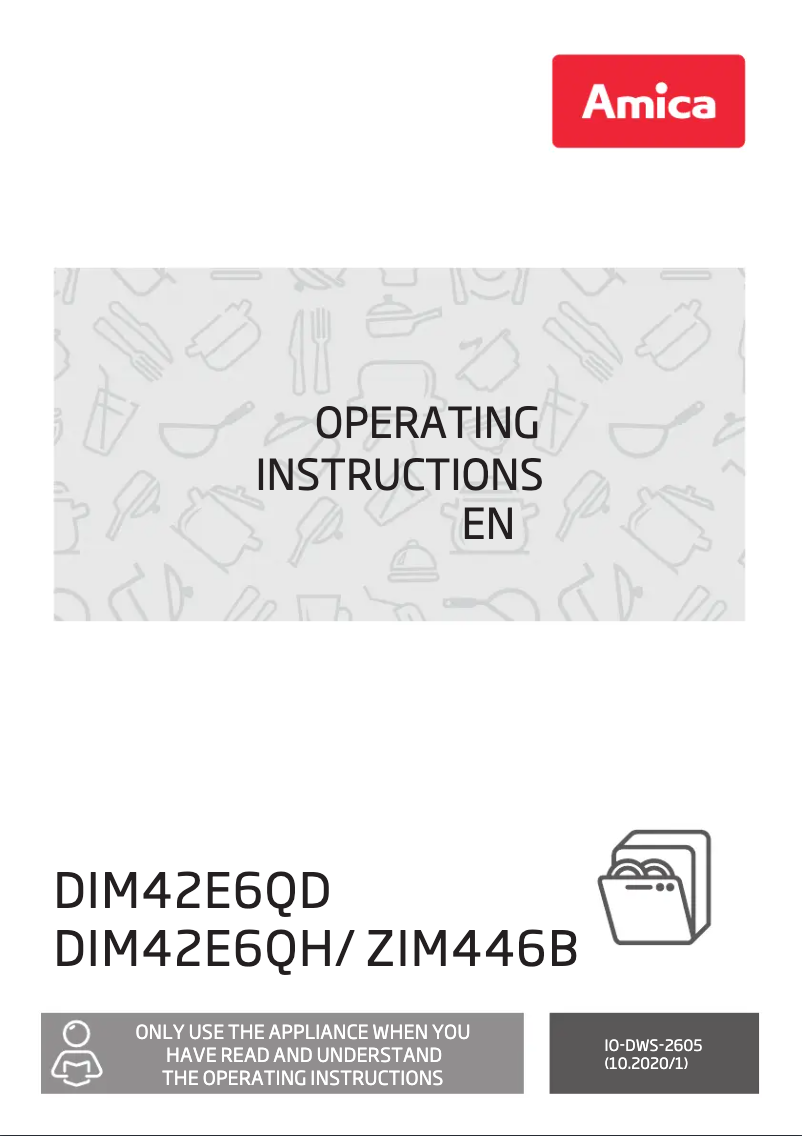Página 1 del manual Manual de usuario Amica DIM42E6qD