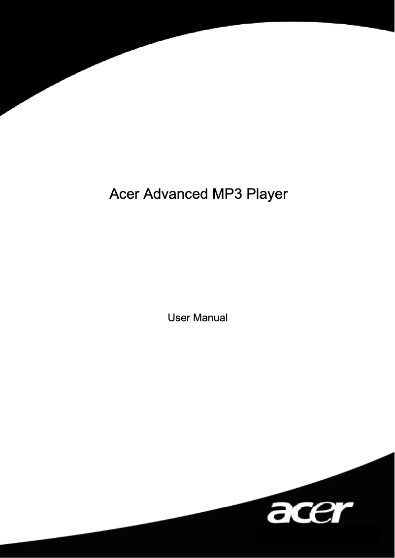 Página 1 del manual Manual de usuario Acer Advanced