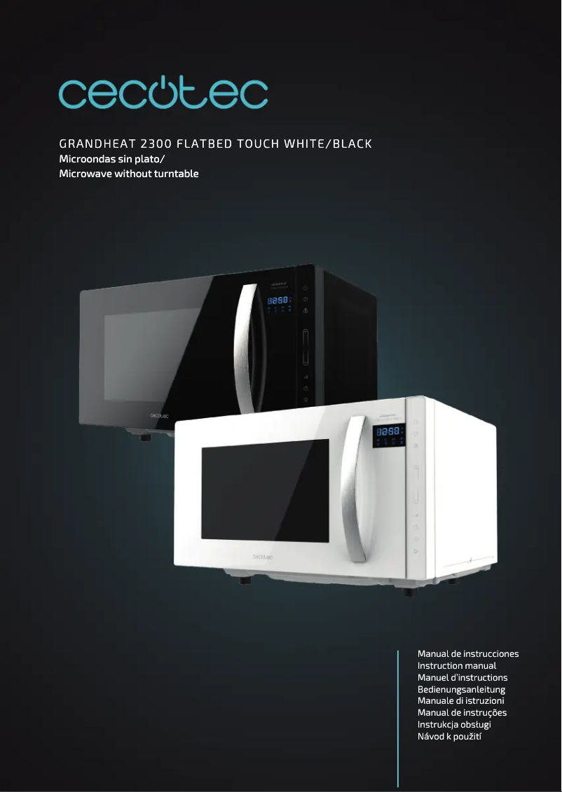 Image de la première page du manuel de l'appareil GrandHeat 2300 Flatbed Touch