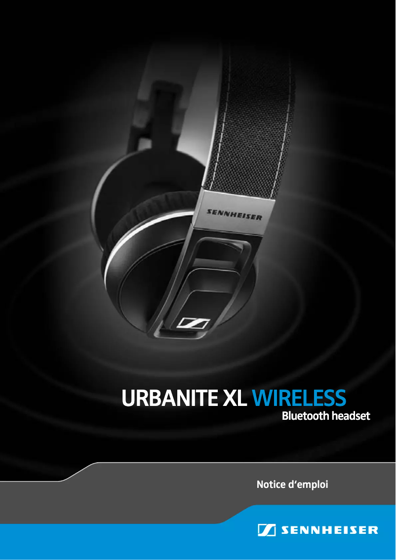 Page n°1 - Manuel utilisateur Sennheiser Urbanite XL Wireless