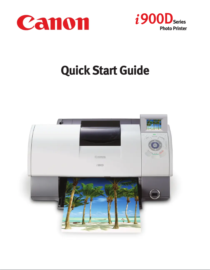 Page n°1 - Manuel utilisateur Canon Bubble Jet i900D