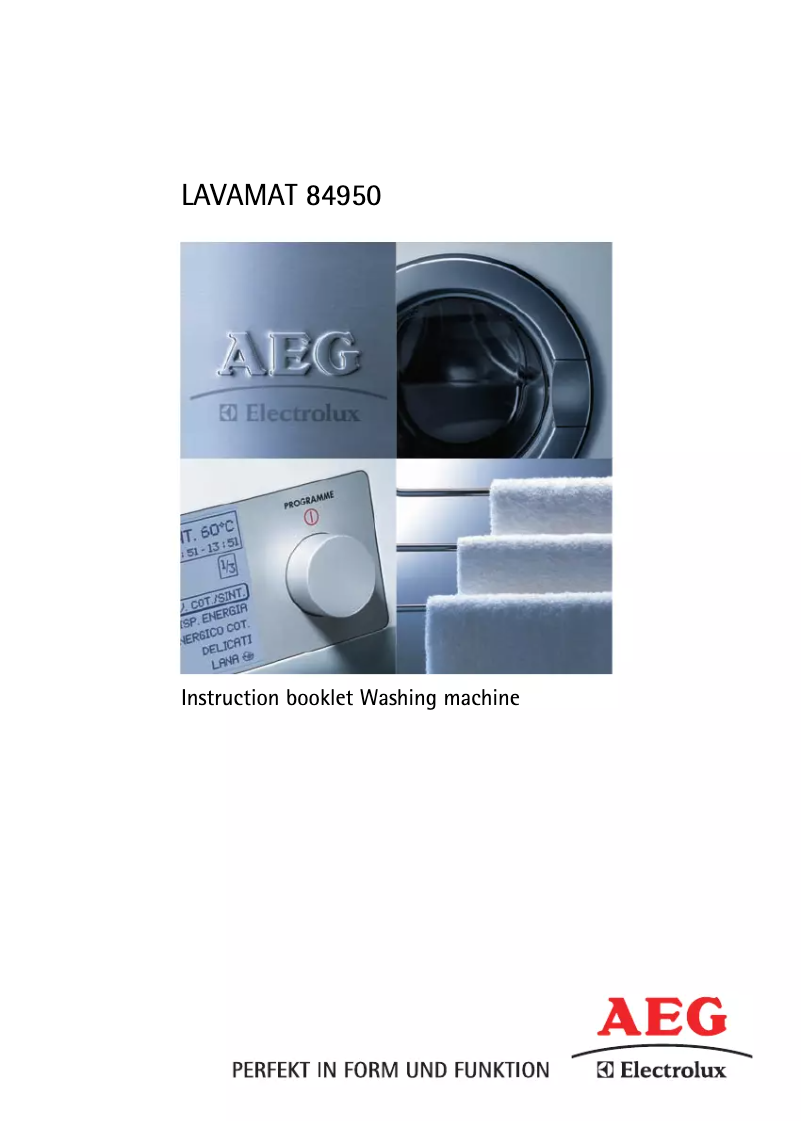 Image de la première page du manuel de l'appareil LAV 84950 A