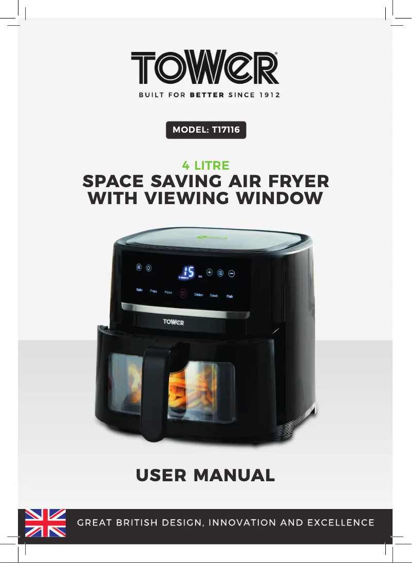Page 1 de la notice Manuel utilisateur Tower T17116