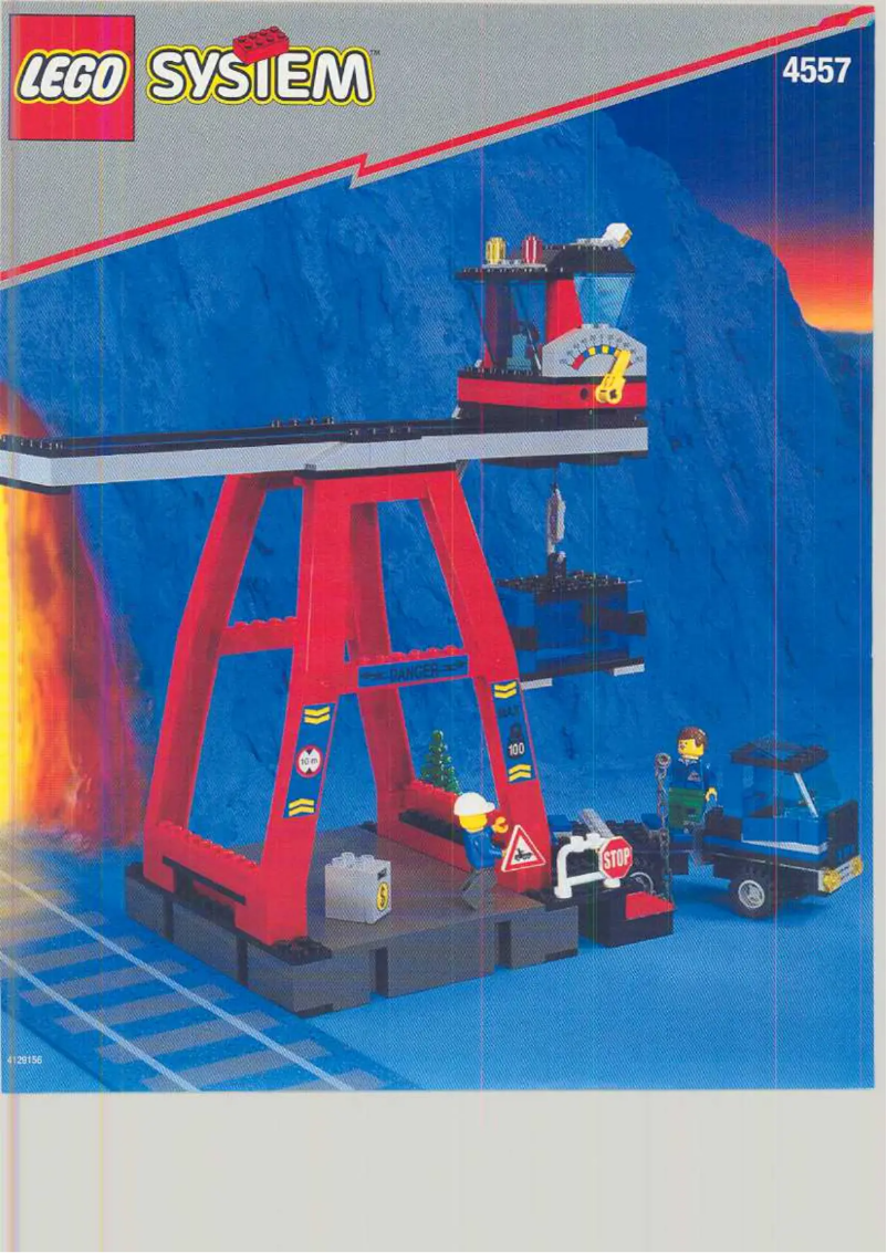 Page 1 de la notice Manuel utilisateur Lego City Trains 4557