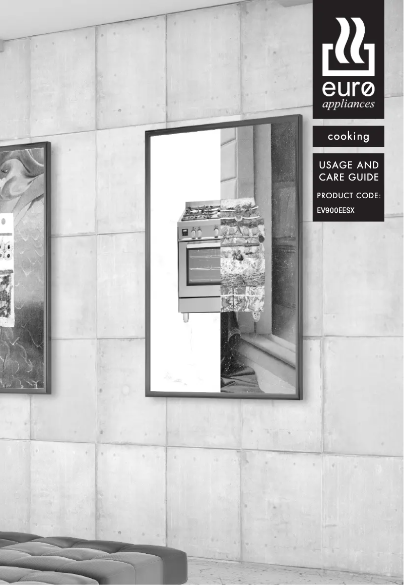 Page 1 de la notice Manuel utilisateur Euro Appliances EV900EESX
