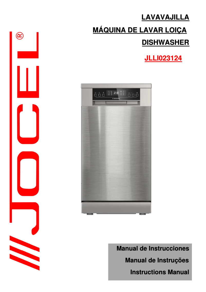 Page n°1 - Manuel utilisateur Jocel JLLI023124