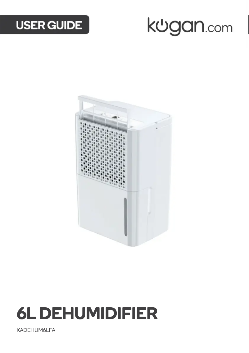 Page 1 de la notice Manuel utilisateur Kogan KADEHUM6LFA