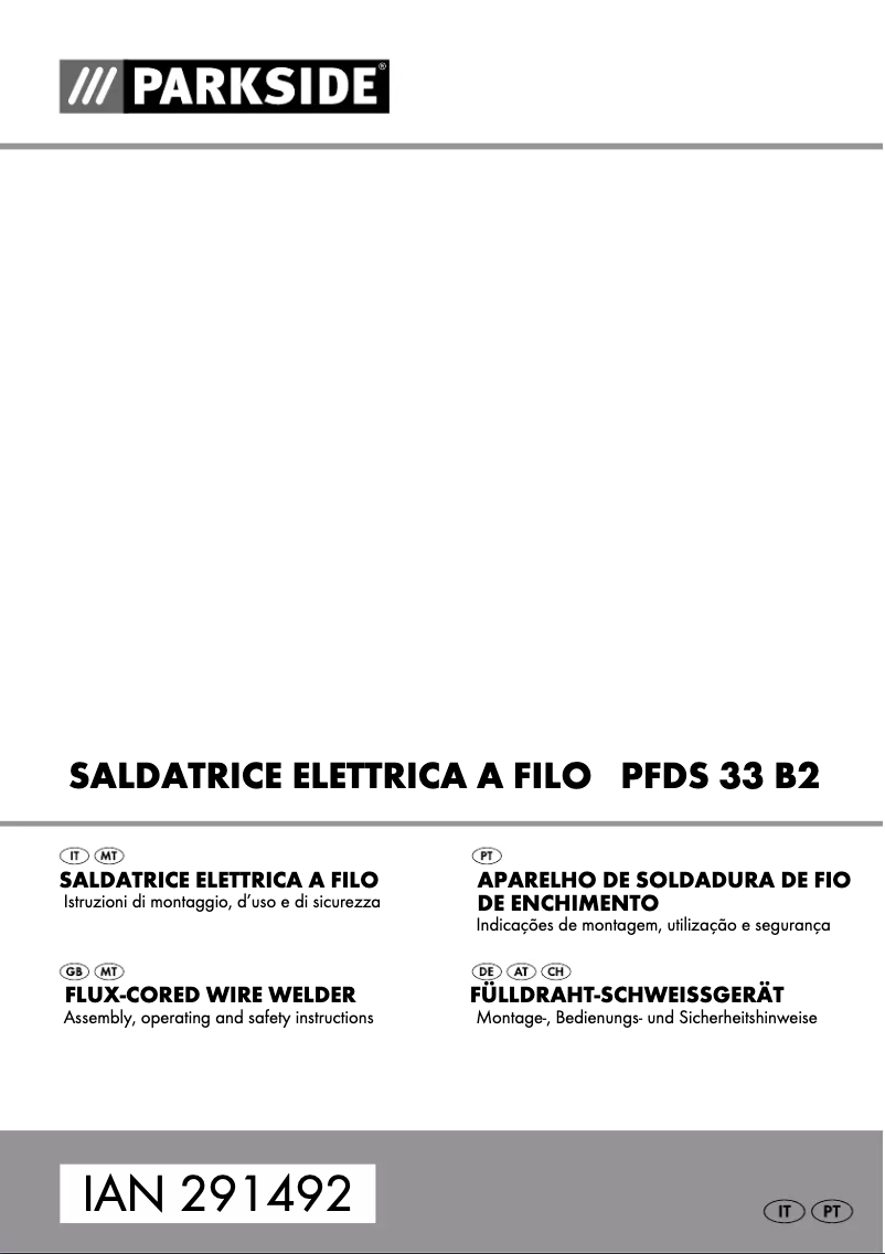 Image de la première page du manuel de l'appareil PFDS 33 B2