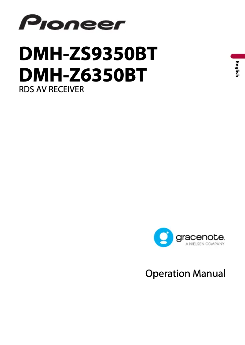 Page 1 de la notice Manuel utilisateur Pioneer DMH-Z6350BT