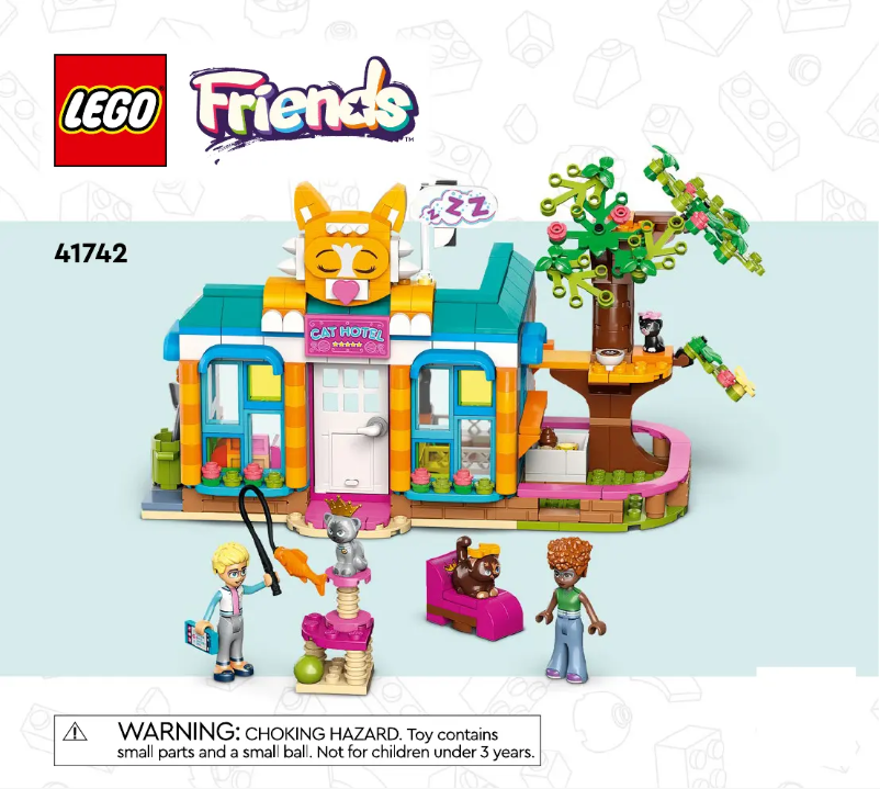 Page 1 de la notice Manuel utilisateur Lego Friends 41742