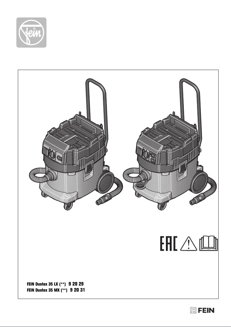 Página 1 del manual Manual de usuario Fein Dustex 35 LX