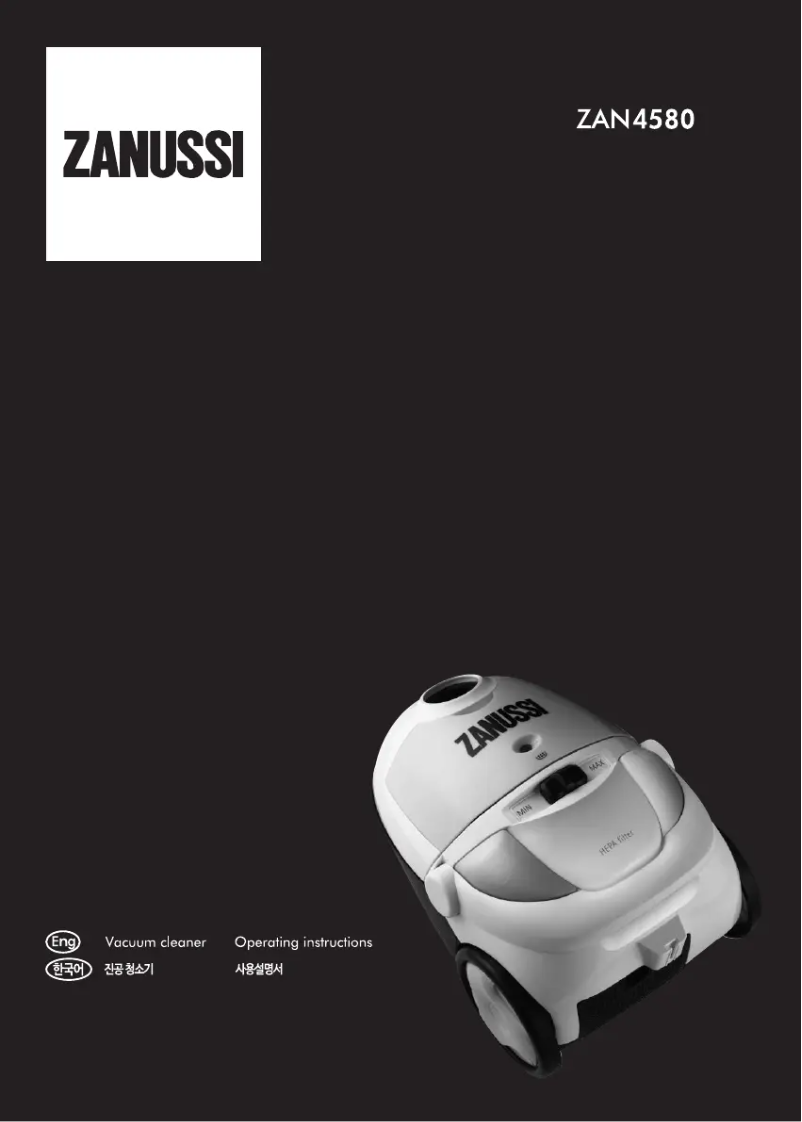 Page n°1 - Manuel utilisateur Zanussi ZAN4580