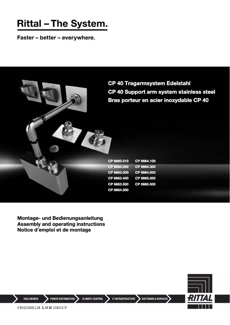 Image de la première page du manuel de l'appareil CP 6664.500