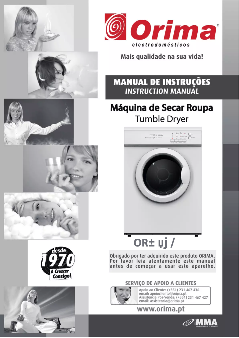 Image de la première page du manuel de l'appareil ORV 70 C