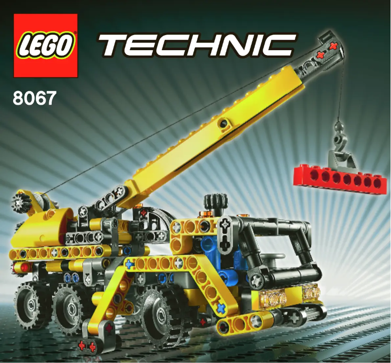 Page n°1 - Manuel utilisateur Lego Technic 8067