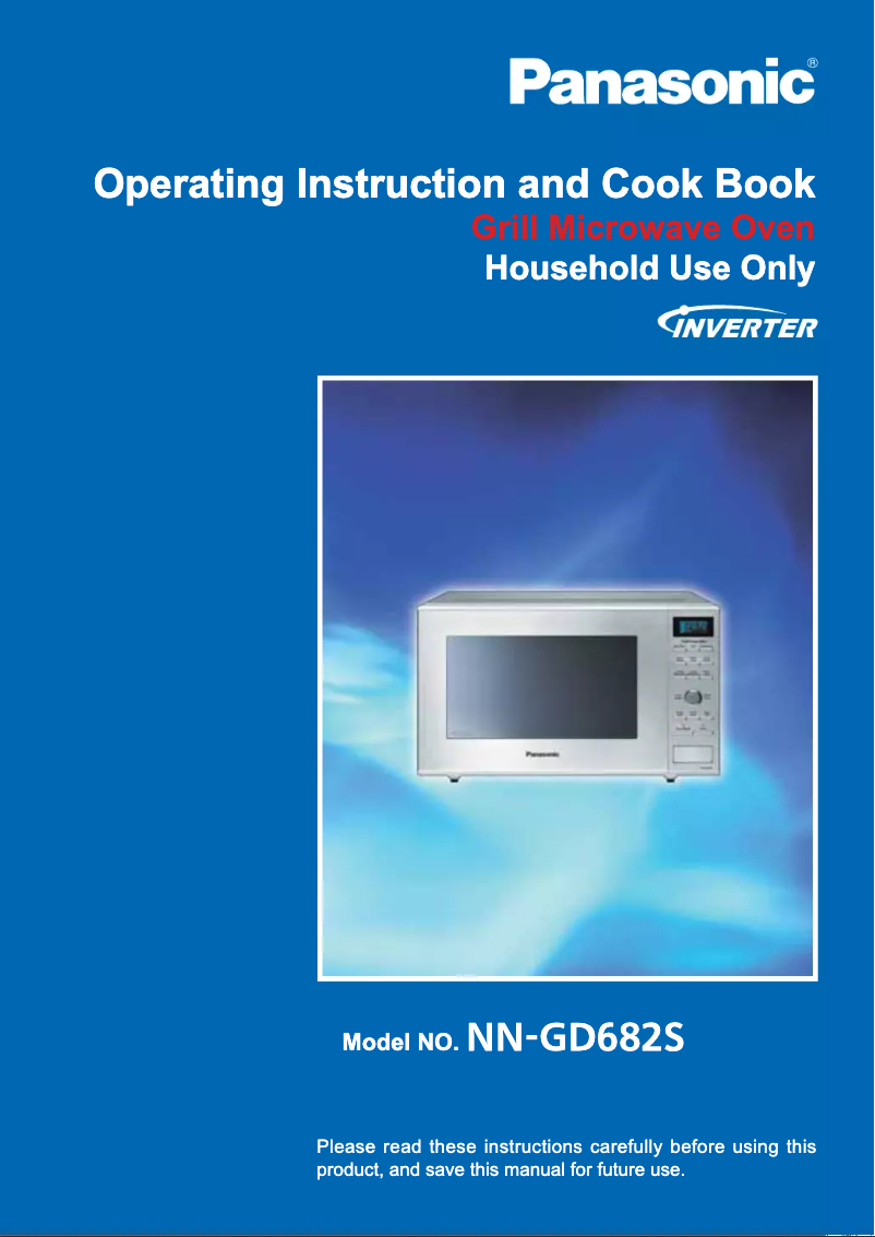 Page 1 de la notice Manuel utilisateur Panasonic NN-GD682S