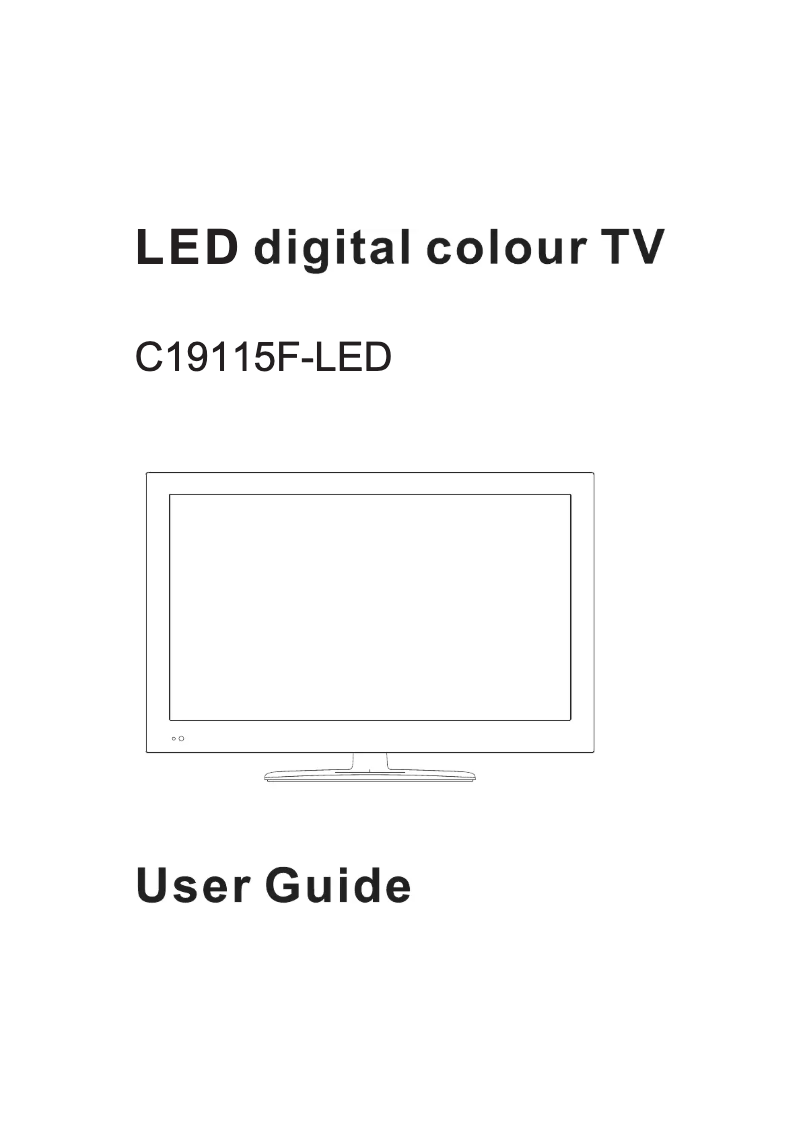 Page 1 de la notice Manuel utilisateur Cello C19115F