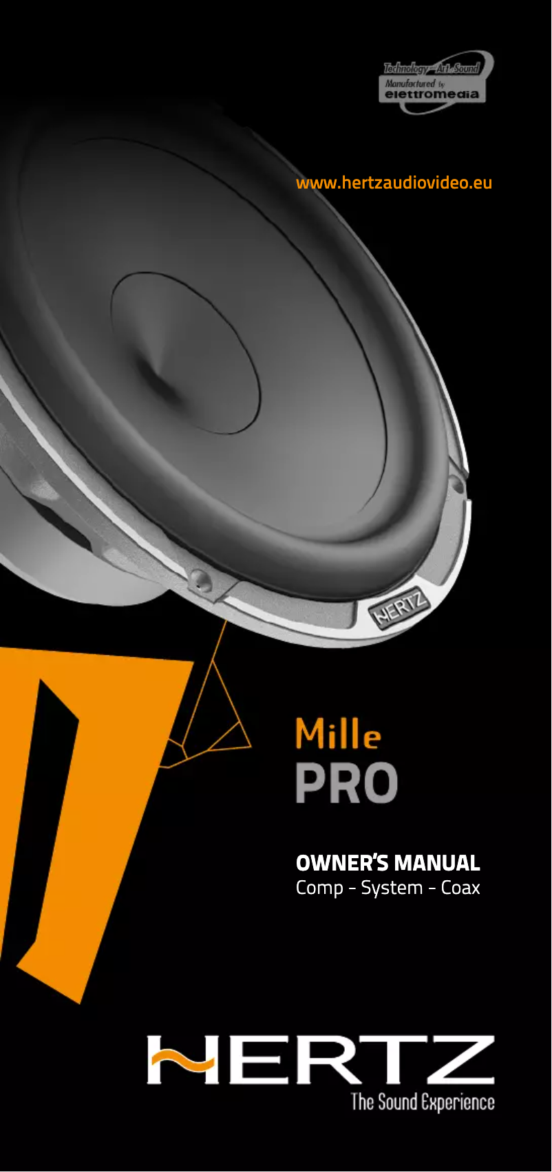 Image de la première page du manuel de l'appareil Mille Pro MPX 165.3