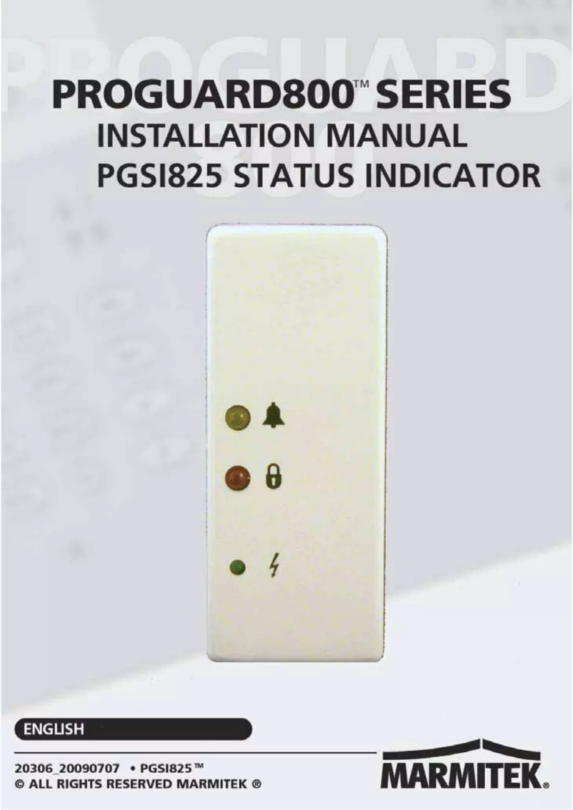 Page 1 de la notice Manuel utilisateur Marmitek SI825