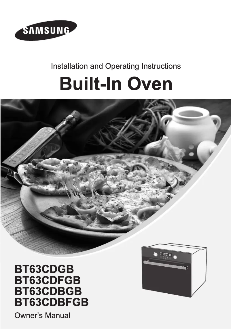Image de la première page du manuel de l'appareil BT63CDGB