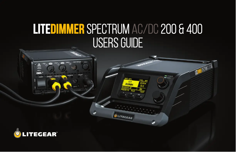 Page n°1 - Manuel utilisateur Litegear LiteMat Plus 4