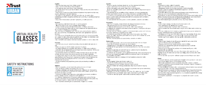 Image de la première page du manuel de l'appareil Exos Plus