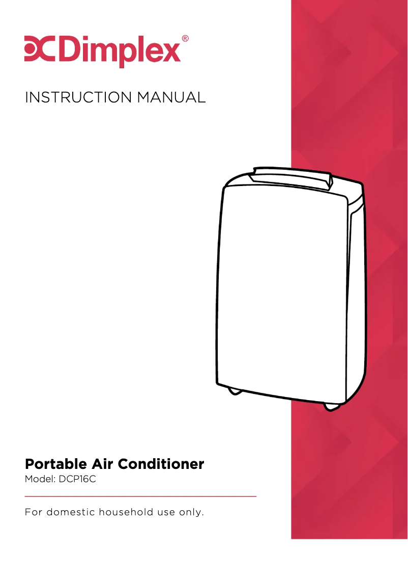 Page 1 de la notice Manuel utilisateur Dimplex 4.5kW DCP16C