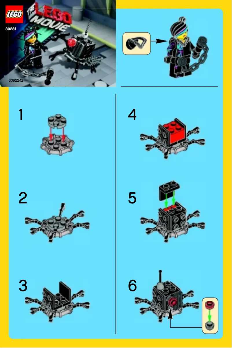 Página 1 del manual Manual de usuario Lego Micro Manager Battle 30281
