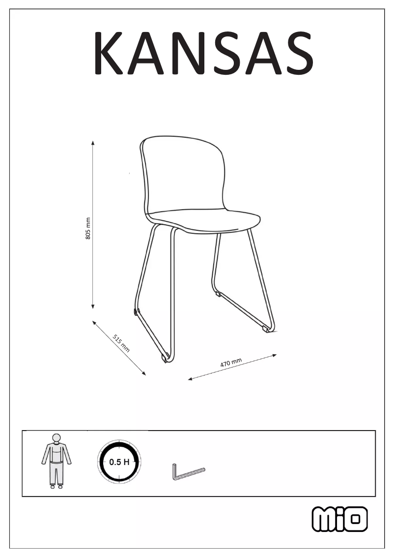 Page n°1 - Manuel utilisateur Mio Kansas