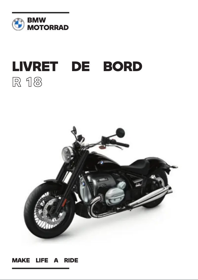 Página 1 del manual Manual de usuario BMW R 18 (2022)